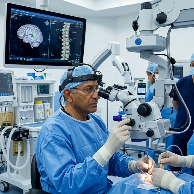 Dr. Mukesh Patel - Neurosurgical Expertise