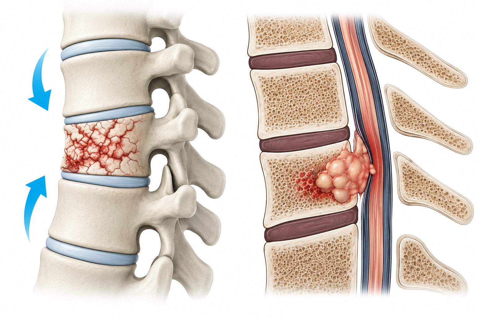 Compression fractures & spinal tumors